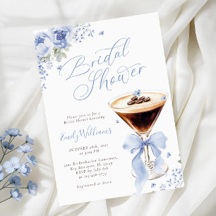 Invitation Mariage civil Espresso Martini Shower de mariage