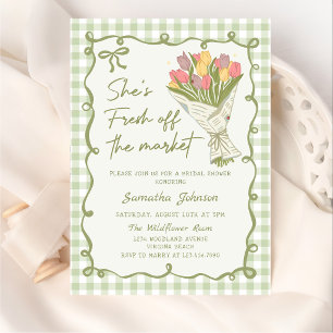 Invitation Mariage civil tiré du marché fait à la main