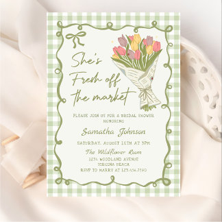 Invitation Mariage civil tiré du marché fait à la main