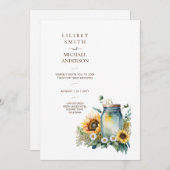 Invitation Mariage classique Anniversaire Baby shower retrait (Devant / Derrière)