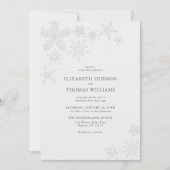 Invitation Mariage Classique Moderne de Contes de Fées de l'H (Devant)
