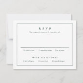 Invitation Mariage classique simple propre élégant (Devant)