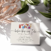 Invitation Mariage Cocktail | Fête de Fiançailles
