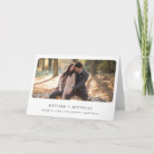 Invitation Mariage Code QR Floral Fleur de Boho Cerf (Devant)
