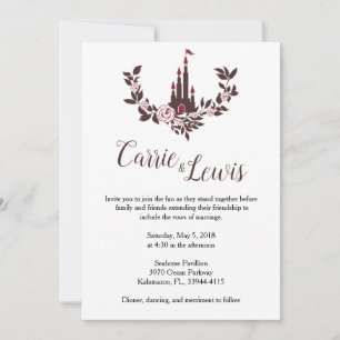 Invitation Mariage Collection Château Histoire de