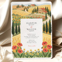 Mariage Collines Ensoleillées Campagne Toscane Rus