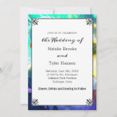 Invitation Mariage coloré Anime Couple (Dos)