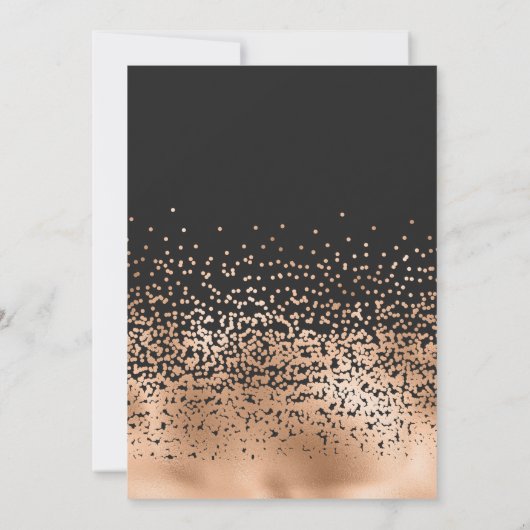 Invitation Mariage Confetti Ombre (Dos)