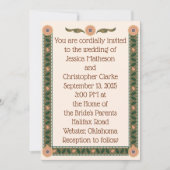 Invitation Mariage confortable (Devant)