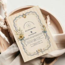 Mariage Coquette au Tournesol Romantique