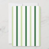 Invitation Mariage Coquette Minimaliste Vert (Dos)