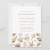Invitation Mariage Coquillage (Devant)