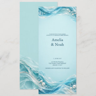 Invitation Mariage Côte de Pearl Tide