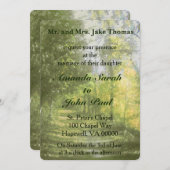 Invitation Mariage côté pays (Devant / Derrière)