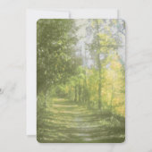 Invitation Mariage côté pays (Dos)