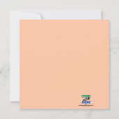 Invitation Mariage Coucher de Soleil Bijou (Dos)