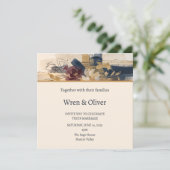 Invitation Mariage Coucher de Soleil des Highlands (Debout devant)