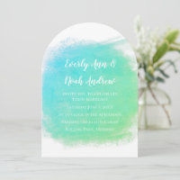 Mariage couleur bleu et vert Sérénité