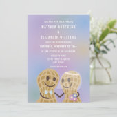 Invitation Mariage Coup de Foudre pour les Épices (Debout devant)