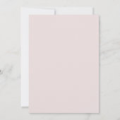 Invitation Mariage Couronne Azur Rosé (Dos)