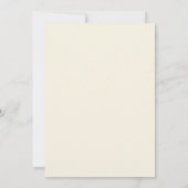 Invitation Mariage Couronne de Champagne Rouille (Dos)