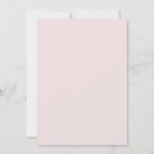 Invitation Mariage Couronne de Sauge Rose (Dos)