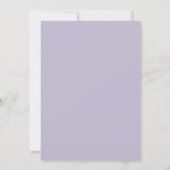 Invitation Mariage Couronne Jaune Lilas (Dos)