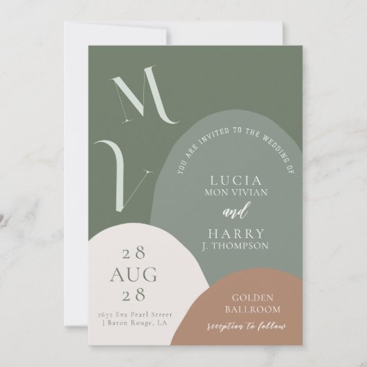 Invitation Mariage Crazy Right Now (Devant)