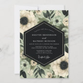 Invitation Mariage Crème Ethéré Bloom (Devant)