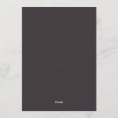 Invitation Mariage Crimson Velvet (Dos)