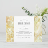 Invitation Mariage Crystal Champagne Burst (Debout devant)