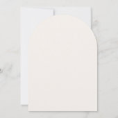 Invitation Mariage d'Affiche de bienvenue simple vert (Dos)