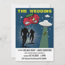 Mariage d'affiche Retro Sci Fi