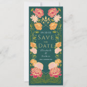 Invitation Mariage dans le jardin enchanté Enregistrer la dat (Devant)