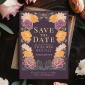 Invitation Mariage dans le jardin enchanté Enregistrer la dat