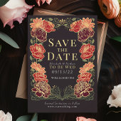 Invitation Mariage dans le jardin enchanté Enregistrer la dat