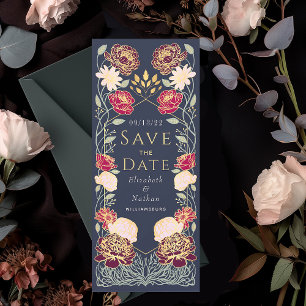 Invitation Mariage dans le jardin enchanté Enregistrer la dat