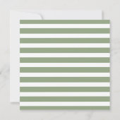 Invitation Mariage d'aquarelle Fuchsia Green Floral (Dos)