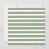 Invitation Mariage d'aquarelle Fuchsia Green Floral (Dos)