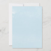 Invitation Mariage d'aquarelle géométrique (Dos)