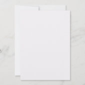 Invitation Mariage d'aquarelle rose et blanc (Dos)