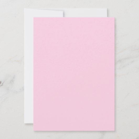 Invitation Mariage d'aquarelle rose orchidée (Dos)