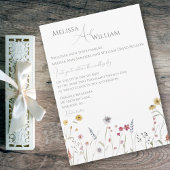 Invitation Mariage d'aquarelle Whimsical