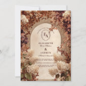 Invitation Mariage d'arcade du jardin d'automne (Devant)