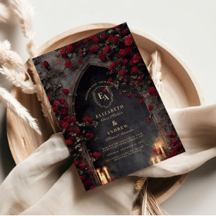 Invitation Mariage d'arche de lanterne twilight