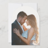 Invitation Mariage d'arche espagnol mexicain Blue Talavera (Dos)