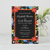 Invitation Mariage d'art populaire mexicain (Debout devant)