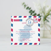 Invitation Mariage d'avion IRLANDE (Debout devant)