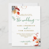 Invitation mariage de automne (Devant)
