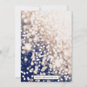 Invitation mariage de automne - Champagne et Marin (Dos)